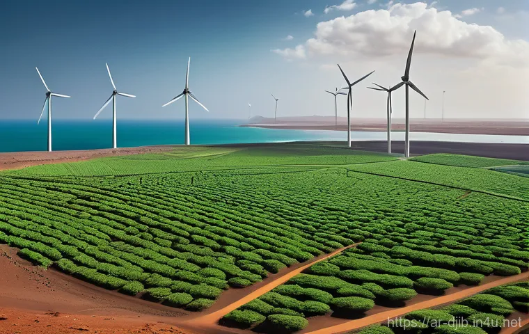 지부티와 스타트업 생태계 - **Prompt: "Dynamic Collaboration in Djibouti's Innovation Hub"**
    A vibrant, dynamic scene inside...
